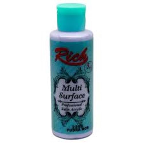 RİCH | MULTİSURFACE AKRİLİK BOYA 120 cc 2258 PUDRA MOR