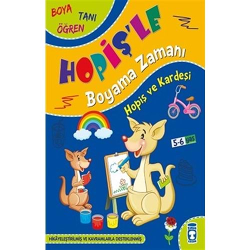 TİMAŞ | HOPİŞ VE KARDEŞİ - HOPİŞLE BOYAMA ZAMANI