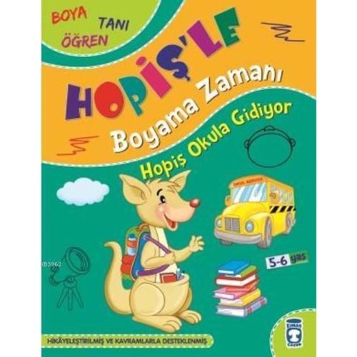 TİMAŞ | HOPİŞ OKULA GİDİYOR - HOPİŞLE BOYAMA ZAMANI