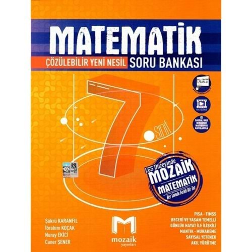 MOZAİK | 7.SINIF MATEMATİK SORU BANKASI - 2024 - 2025