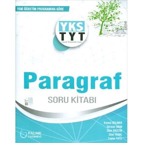 PALME | YKS TYT PARAGRAF SORU KİTABI - 2022