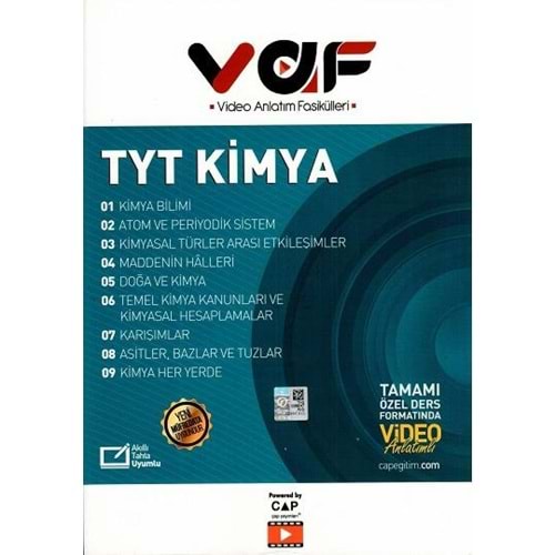 VAF | TYT FASİKÜL KİMYA - 2024