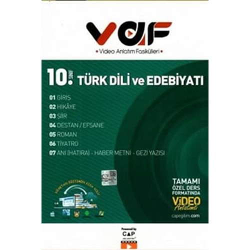 VAF | 10.SINIF FASİKÜL T.DİLİ EDEBİYATI - 2024