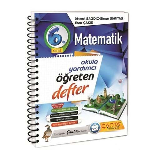 ÇANTA | 6.SINIF DEFTER ÖĞRETEN MATEMATİK - 2022