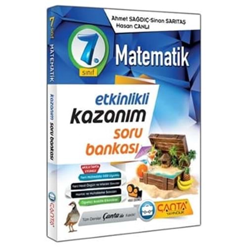 ÇANTA | 7.SINIF KAZANIM MATEMATİK SORU BANKASI - 2022