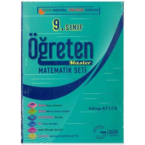 GÜR | ÖĞRETEN MASTER 9.SINIF MATEMATİK SET - 2024