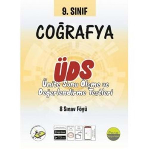 DELTA | 9. SINIF COĞRAFYA ÜNITE DEĞERLENDIRME SINAVI (8 SINAV) - 2024