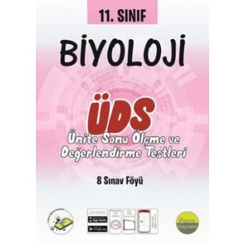 DELTA | 11. SINIF BIYOLOJI ÜNITE DEĞERLENDIRME SINAVI (8 SINAV) - 2024