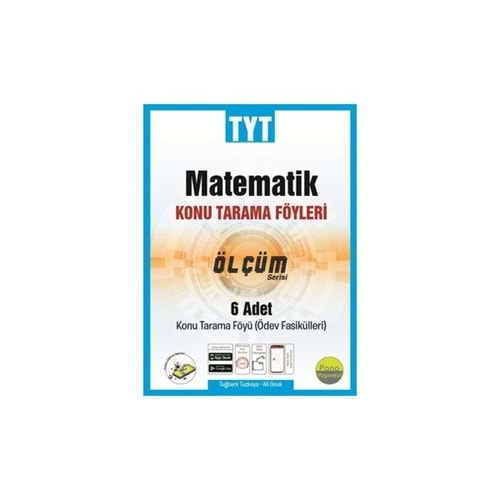 DELTA | TYT MATEMATIK TARAMA FÖYLERI (6 FASIKÜL 6X24 SAYFA) - 2024