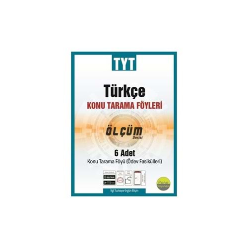 DELTA | TYT TÜRKÇE TARAMA FÖYLERI (6 FASIKÜL 5X24+1X32 SAYFA) - 2024