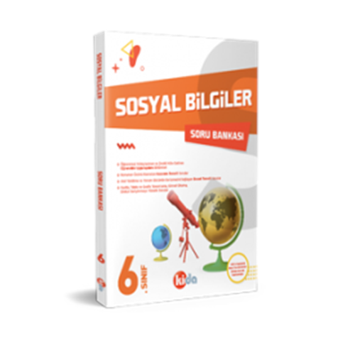 KİDA | 6.SINIF SOSYAL BİLGİLER SORU BANKASI - 2022