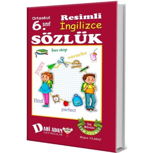 DAHİADAM | 6. SINIF RESİMLİ İNGİLİZCE SÖZLÜK