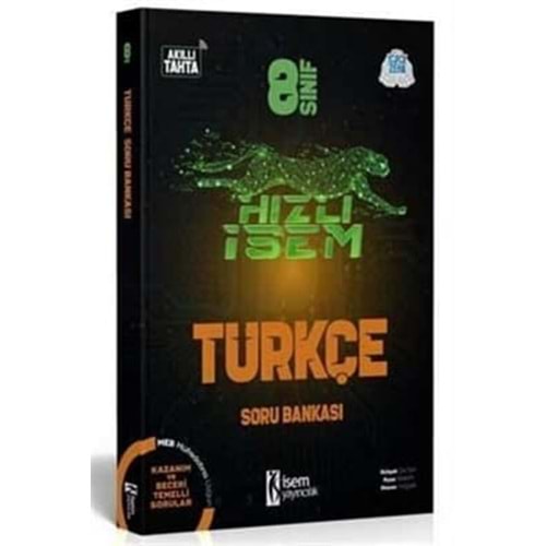 İSEM | 8. SINIF HIZLI İSEM TÜRKÇE SORU BANKASI - 2022