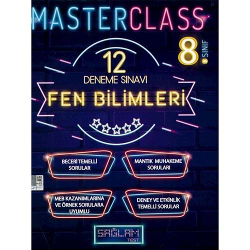 MOLEKÜL | MASTERCLASS FEN BİLİMLERİ 12 DENEME SINAVI - 2022