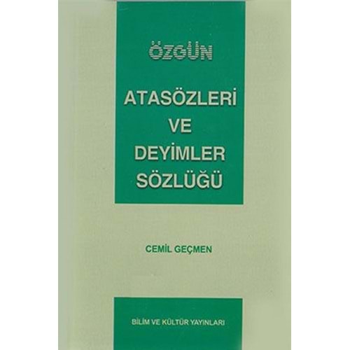 ÖZGÜN | ATASÖZLERİ VE DEYİMLER SÖZLÜĞÜ