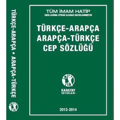 KARATAY | TÜRKÇE ARAPÇA SÖZLÜK CEP BOY