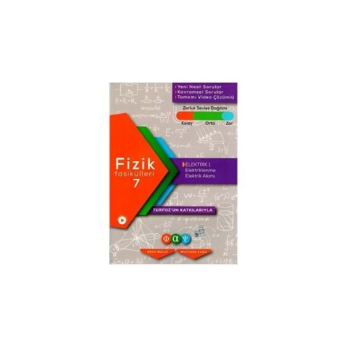 FİZİKSELALAN | TURFOZ FİZİK FASİKÜL 07 - ELEKTİK 1 - 2022