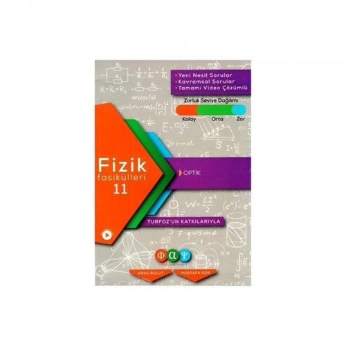 FİZİKSELALAN | TURFOZ FİZİK FASİKÜL 11 - OPTİK - 2022