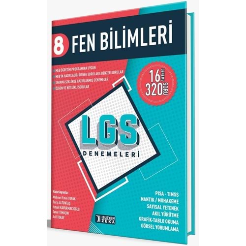 İŞLEYENZEKA | 8.SINIF LGS DENEME FEN BİLİMLERİ - 2022