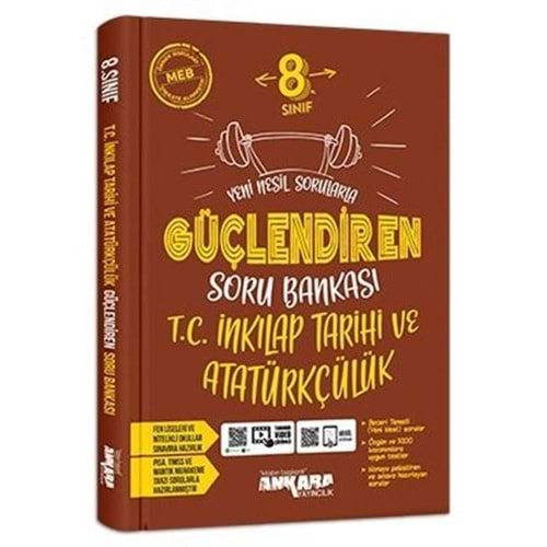 ANKARA | 8. SINIF T.C İNKILAP TAR. VE ATATÜRKÇÜLÜK GÜÇLENDİREN SORU BANKASI -2026