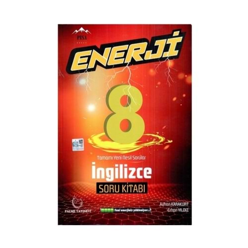 PALME | 8.SINIF ENERJİ İNGİLİZCE SORU KİTABI - 2022