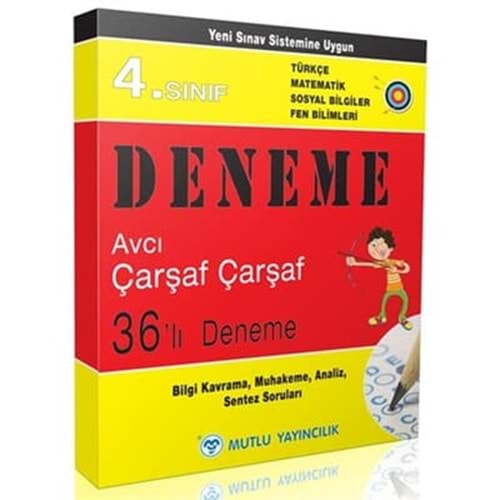 MUTLU | 4. SINIF YENİ NESİL SARMAL 36 LI DENEMELER - 2026