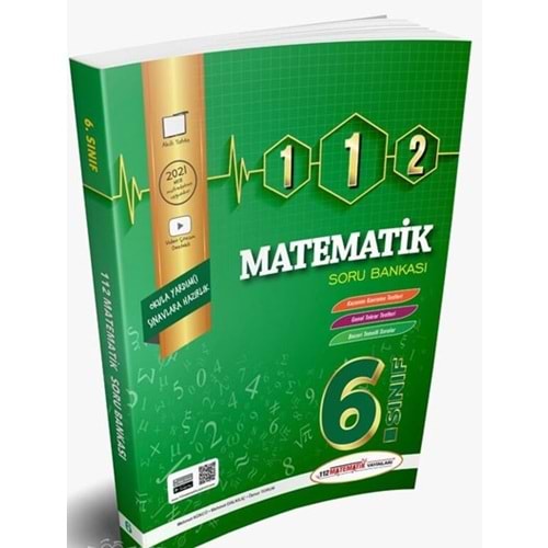 YETENEK | 6. SINIF MATEMATİK 112 SORU BANKASI - 2021
