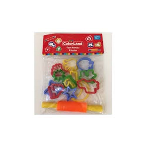COLORLAND | MERDANELİ HAMUR KALIBI 13 PARÇA