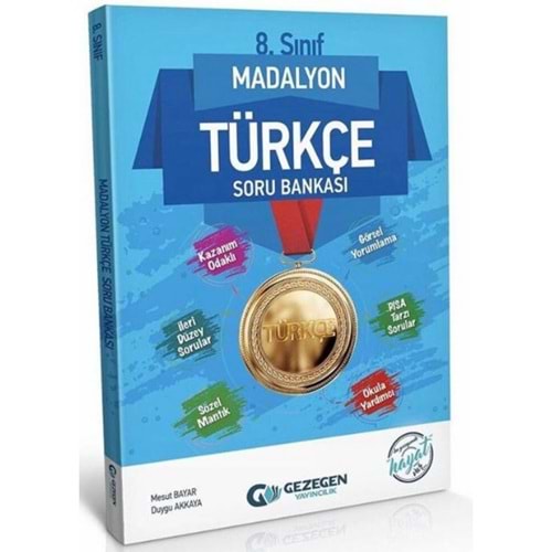 GEZEGEN | 8.SINIF TÜRKÇE MADALYON TÜRKÇE SORU BANKASI - 2022