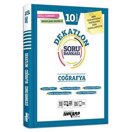 ANKARA | 10. SINIF COĞRAFYA DEKATLON SORU BANKASI - 2022