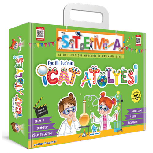 DAMLA | EGE İLE ECE'NİN İCAT ATÖLYESİ EĞİTİM SETİ (STEM-A) +48 AY - 2022
