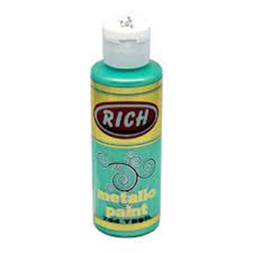 RİCH | METALİK AKRİLİK BOYA 130 cc 754 YEŞİL