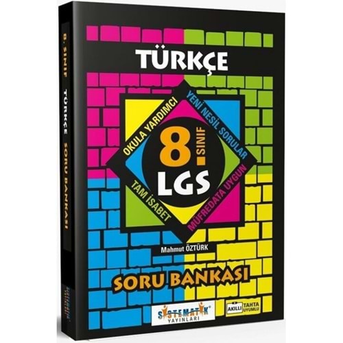 SİSTEMATİK | 8. SINIF TÜRKÇE SORU BANKASI - 2021