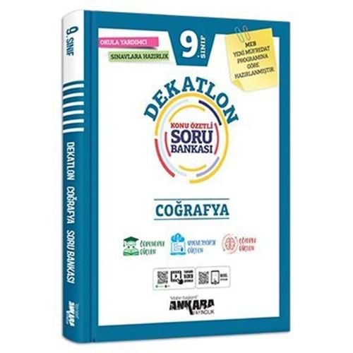ANKARA | 9. SINIF COĞRAFYA DEKATLON SORU BANKASI - 2022