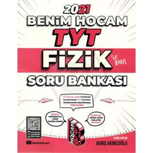 BENİMHOCAM | TYT FİZİK TAMAMI ÇÖZÜMLÜ SORU BANKASI - 2022
