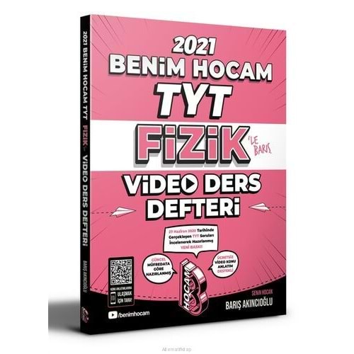 BENİMHOCAM | TYT FİZİK VİDEO DERS DEFTERİ - 2022