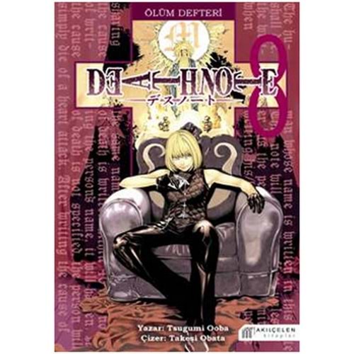AKILÇELENKİTAPLAR | DEATH NOTE-ÖLÜM DEFTERİ 8
