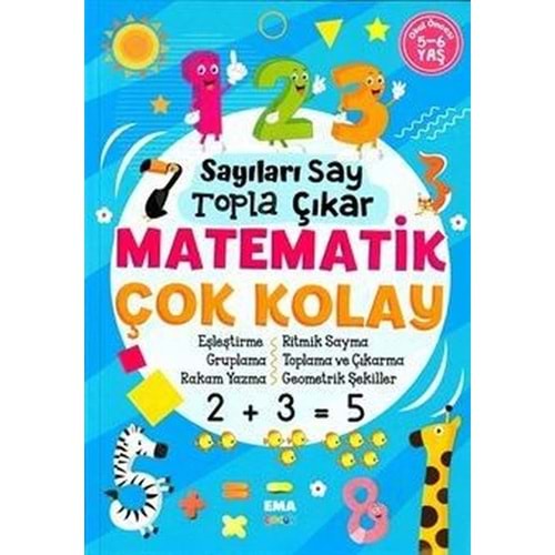 EMAÇOCUK | SAYILARI SAY, TOPLA,ÇIKAR, MATEMATİK ÇOK KOLAY