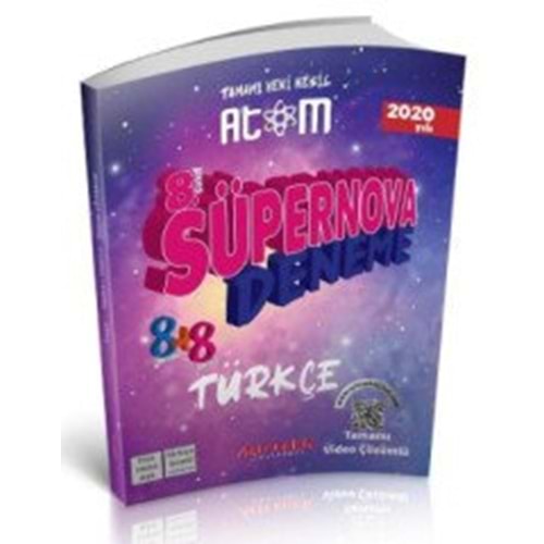 ARTIZEKA | 8. SINIF SÜPERNOVA TÜRKÇE 8+8 DENEME - 2021