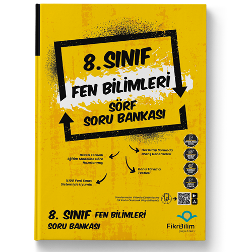 FİKRİBİLİM | 8.SINIF FEN BİLİMLERİ SORU BANKASI - 2022
