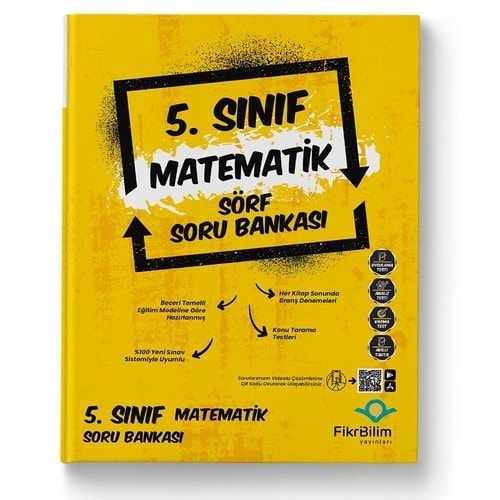 FİKRİBİLİM | 5.SINIF MATEMATİK SORU BANKASI - 2022