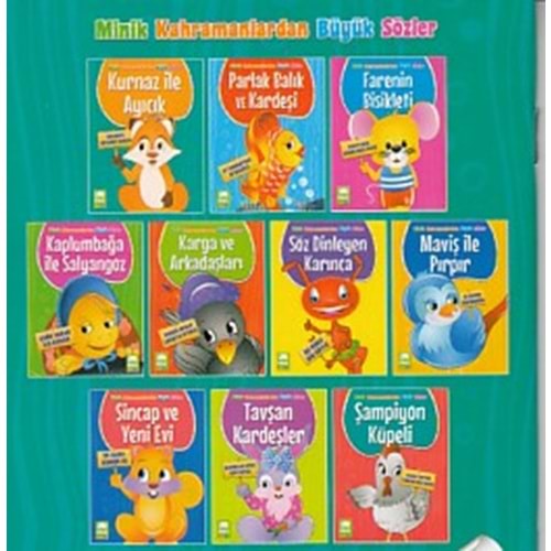 EMA | MİNİK KAHRAMANLARDAN BÜYÜK SÖZLER 1VE2.SINIF (10 FABL)