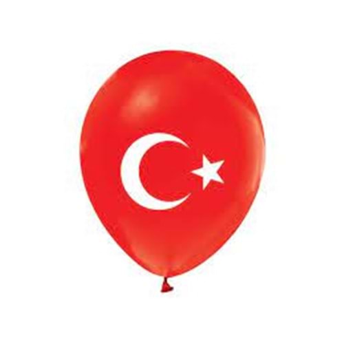 PARTYMARTY | AYYILDIZ BASKILI BALON 100 LÜ