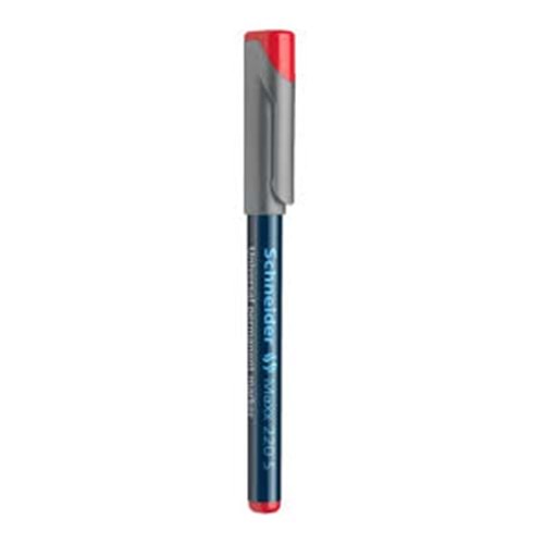 SCHNEIDER | MAXX 220 S ASETAT KALEMİ 0,4 MM KIRMIZI
