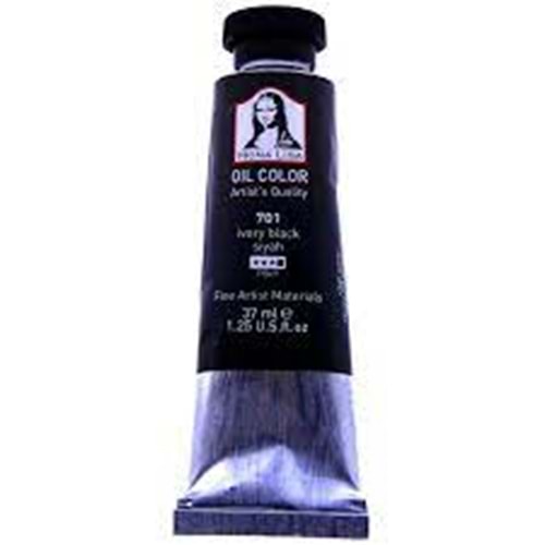 MONALİSA | YAĞLI BOYA 37 ML SIYAH 701