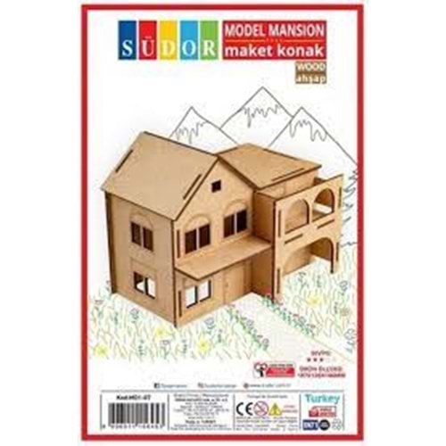 SÜDOR | MAKET AHŞAP KONAK MD1-07