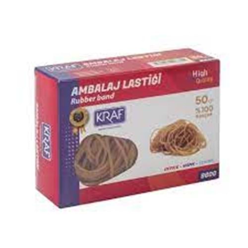 KRAF | AMBALAJ LASTİĞİ %100 KAUÇUK 50GR 960G