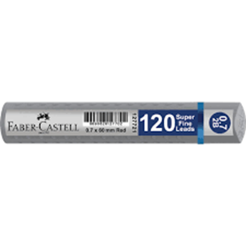 FABERCASTELL | GRIP MİN 60 mm 2B 0.7 120 UÇ - GÜMÜŞ
