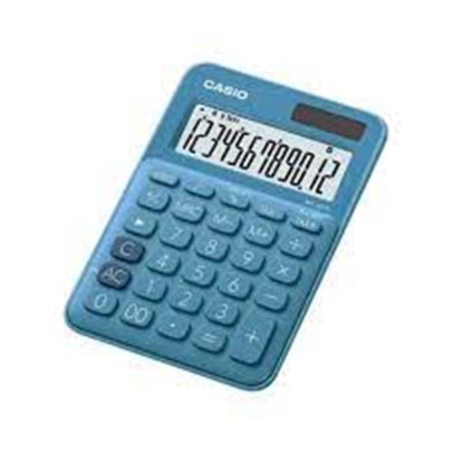 CASIO | HESAP MAKİNESİ MS-20UC-BU TURKUAZ