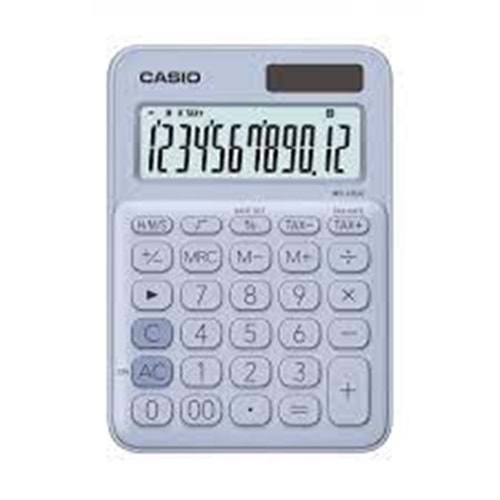 CASIO | HESAP MAKİNESİ MS-20UC-LB BEBEK MAVİ